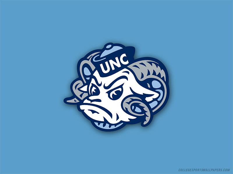 North Carolina Logo, unc, university, tarheels, teams, HD wallpaper