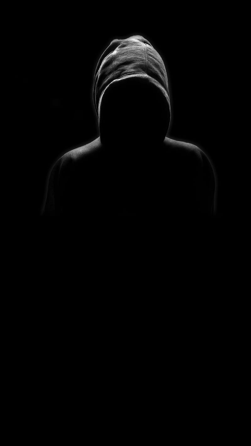 Mysterious figure, anonymous, creepy, dark, HD phone wallpaper