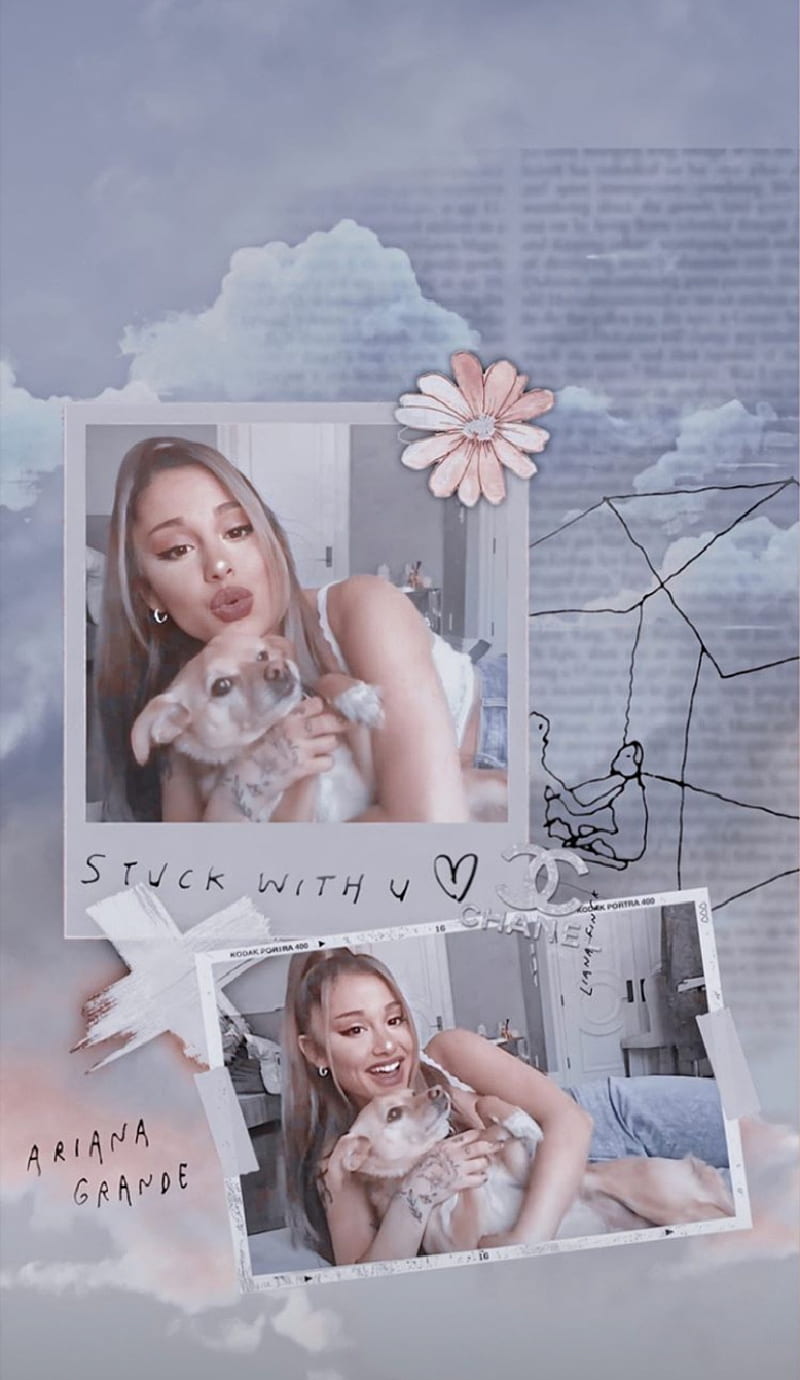 Stuck with u - Ariana Grande Wallpaper