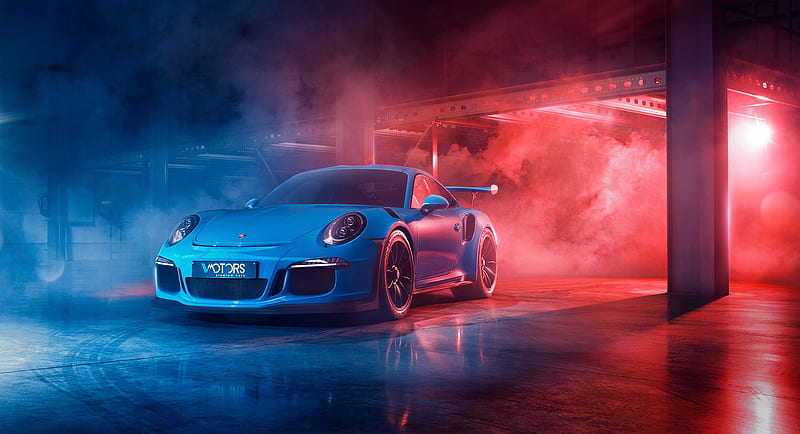 Porsche GT3 RS France, porsche-911-gt3-r, porsche-911, porsche, carros, 2019-cars, behance, HD wallpaper