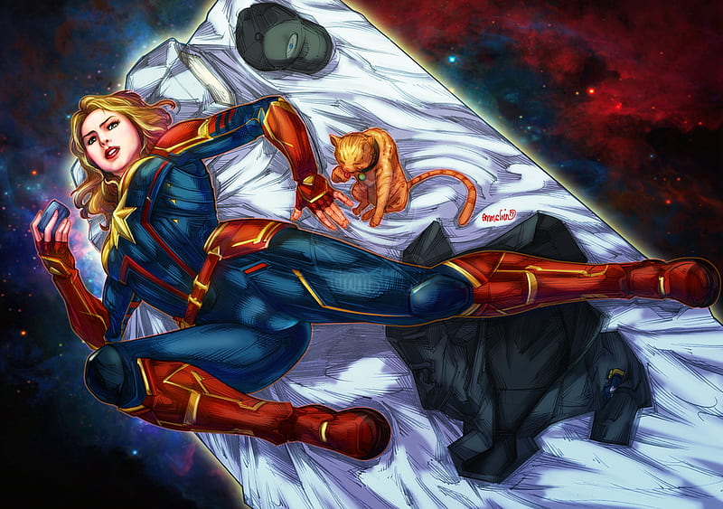 Captain Marvel Fanart, captain-marvel, superheroes, artist, artwork,  digital-art, HD wallpaper | Peakpx