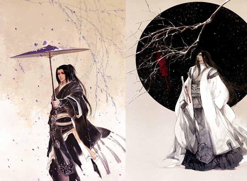 Art of Ibuki Satsuki 28, painting, warrior, Ibuki Satsuki, oriental, HD wallpaper