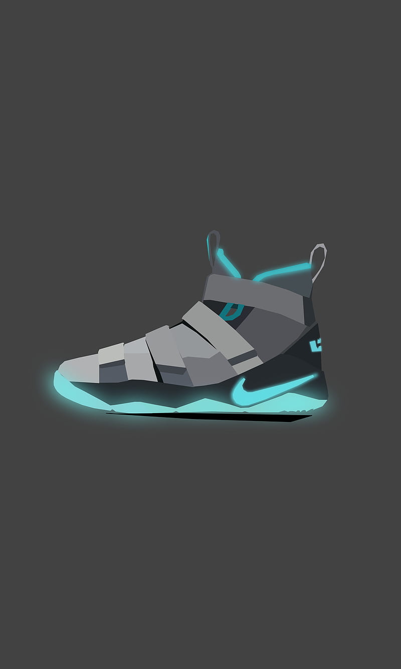 lowPolyLebrons, cool, lebrons, lowpoly, nike, shoes, soldiers, HD phone wallpaper