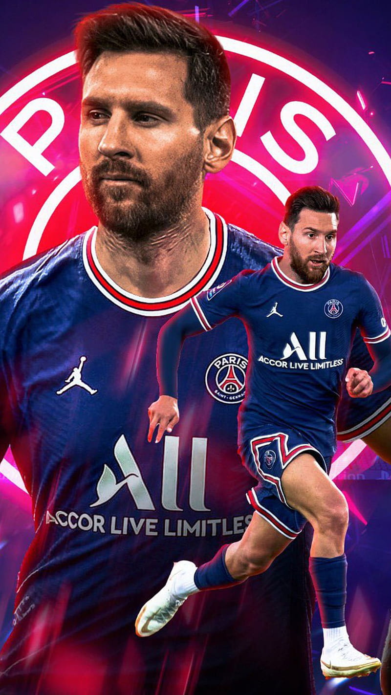 Messi PSG, head, sports uniform, HD phone wallpaper | Peakpx