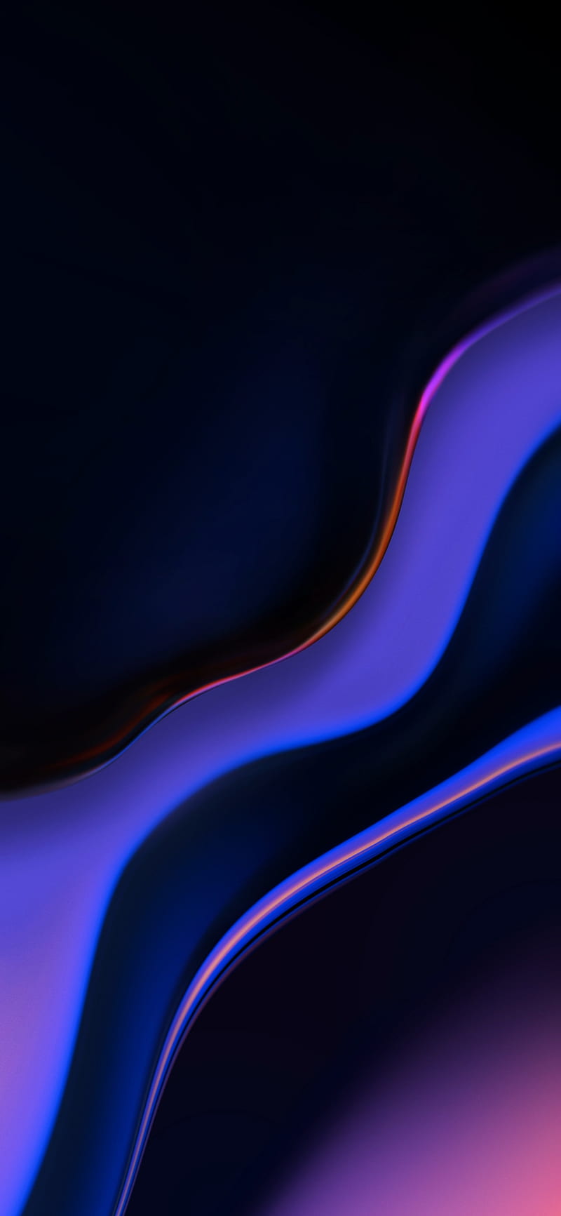 OnePlus 6T, galaxy, lines, HD phone wallpaper