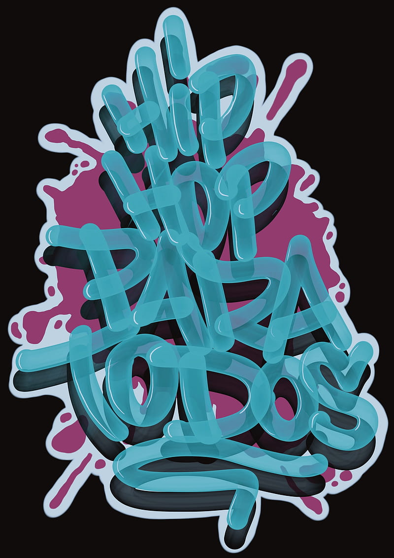 Hip hop para todos , graffity, hip hop, rap, spray, HD phone wallpaper