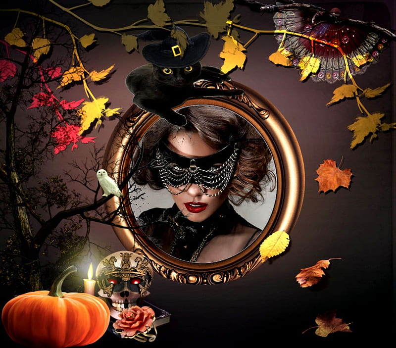 Chain Mask, album, color on black, grandma gingerbread, women are special, masking you to join, Garter Blog, female trendsetters, HD wallpaper
