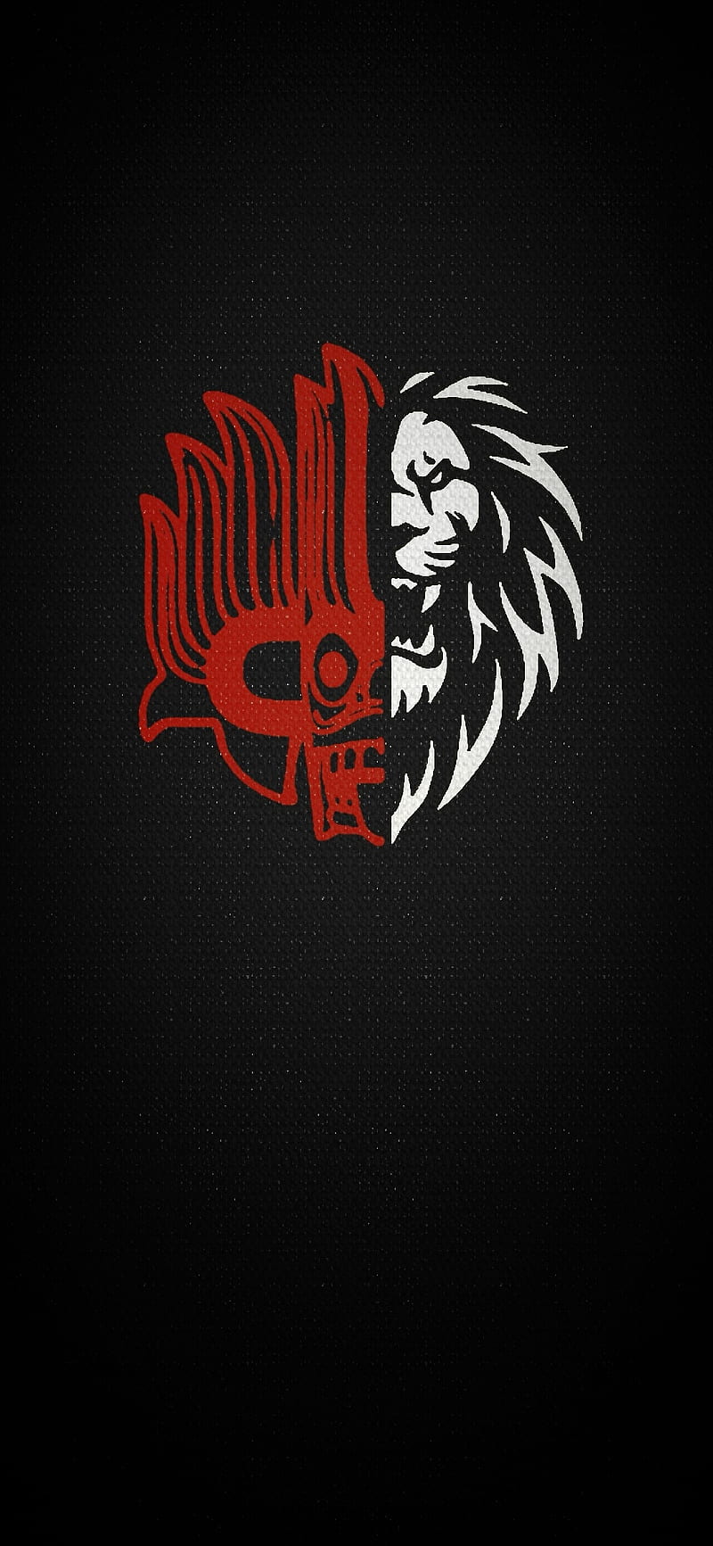 Yaka vs lion, 2021, black, devil, lion, new, red, srilanka, tradition, white, yaka, HD phone wallpaper