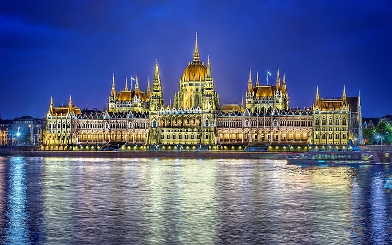 Monuments, , Hungarian Parliament Building, HD wallpaper
