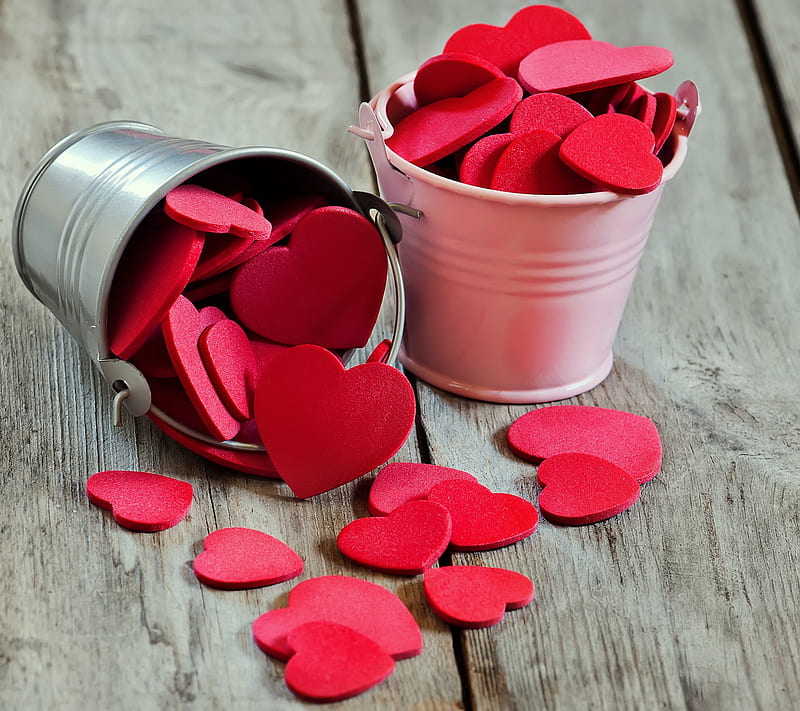 corazones, love, romantic, valentines, HD wallpaper