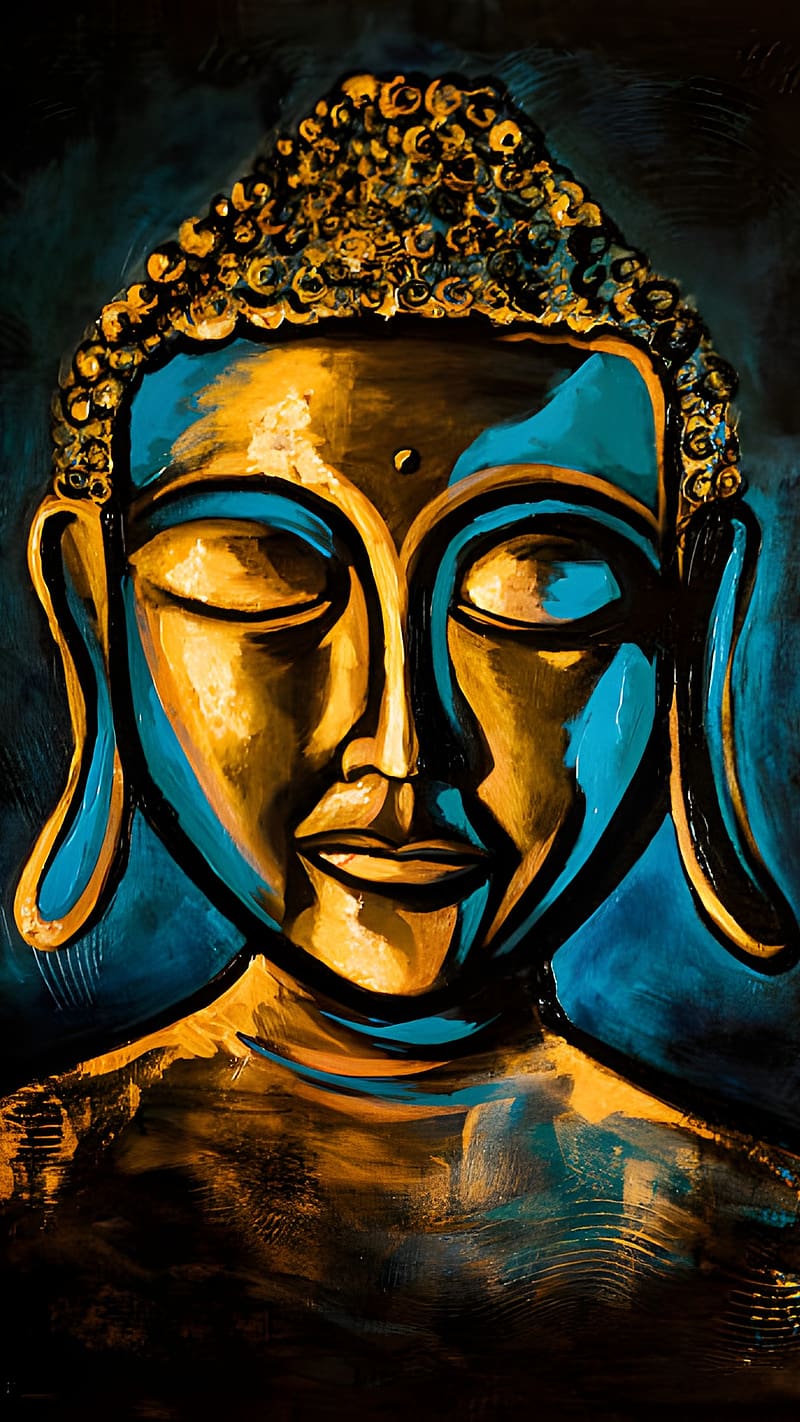 Buddha , Art Work, religious teacher, siddhartha gautama, lord, HD phone wallpaper