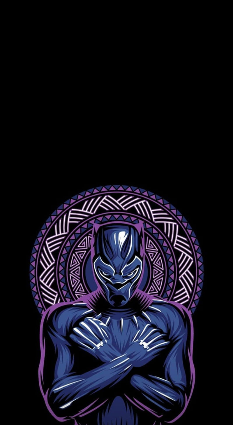 Black Panther, avengers, siempre, marvel, onlymarvel, wakanda, wakanda forever, HD phone wallpaper