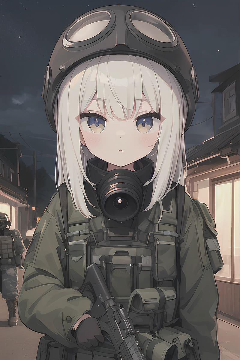 Soldier Anime Military Female, Soldier, people, fictional Character, army  png | PNGWing