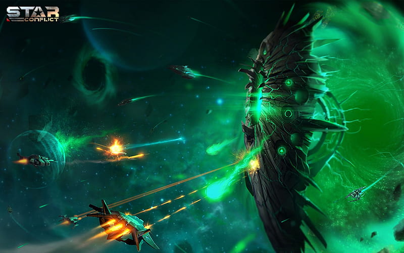 Star Conflict, games, space, mmo, video game, HD wallpaper