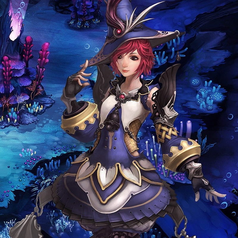 Atlantica Online, fantasy, cg, anime, video game, adventure, HD wallpaper