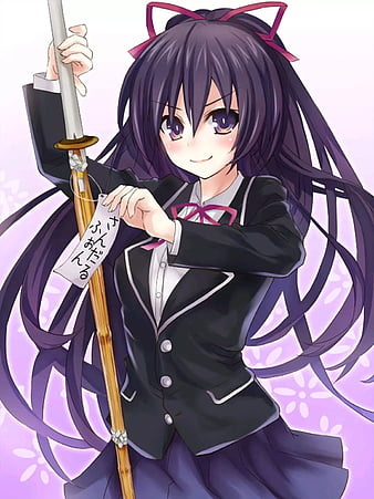 Live wallpaper Tohka Yatogami / Date A Live [4K] / interface personalization