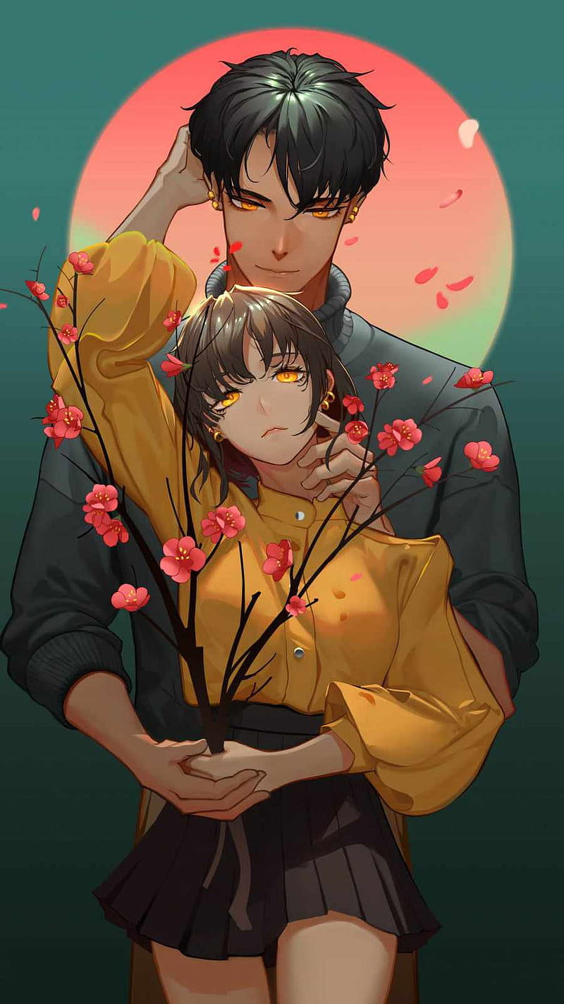 Anime couple manga cartoon stock vector. Illustration of cheerful -  124429070-sonxechinhhang.vn