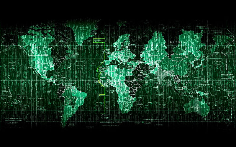 Mapa cibernético, la red mundial, www, internet, Fondo de pantalla HD |  Peakpx