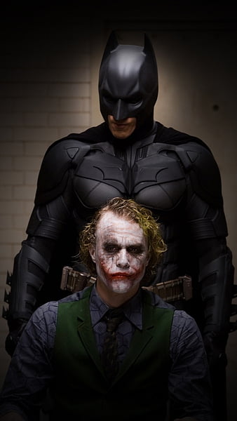 batman the dark knight joker and batman