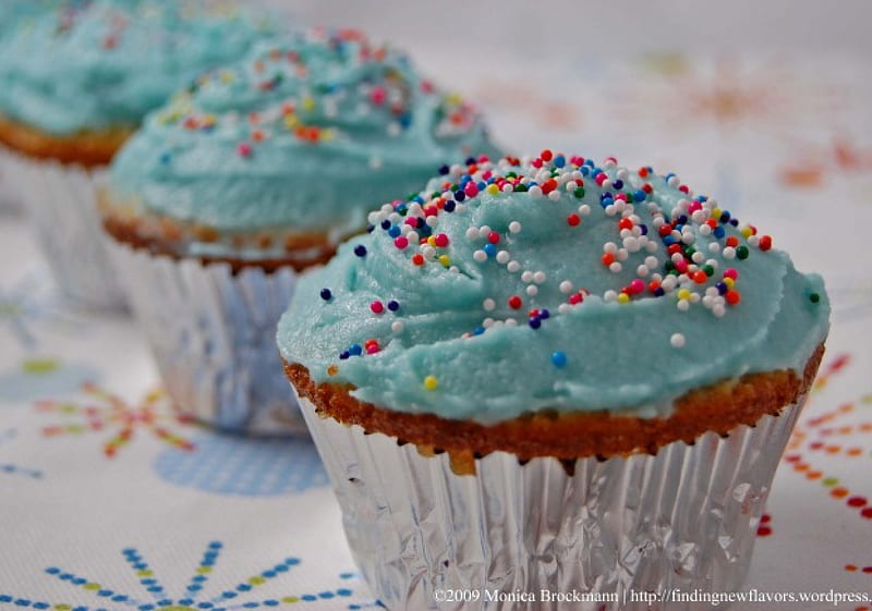 cupcake blue, cake, cupcake, choc, colour, blue, sweet, HD wallpaper