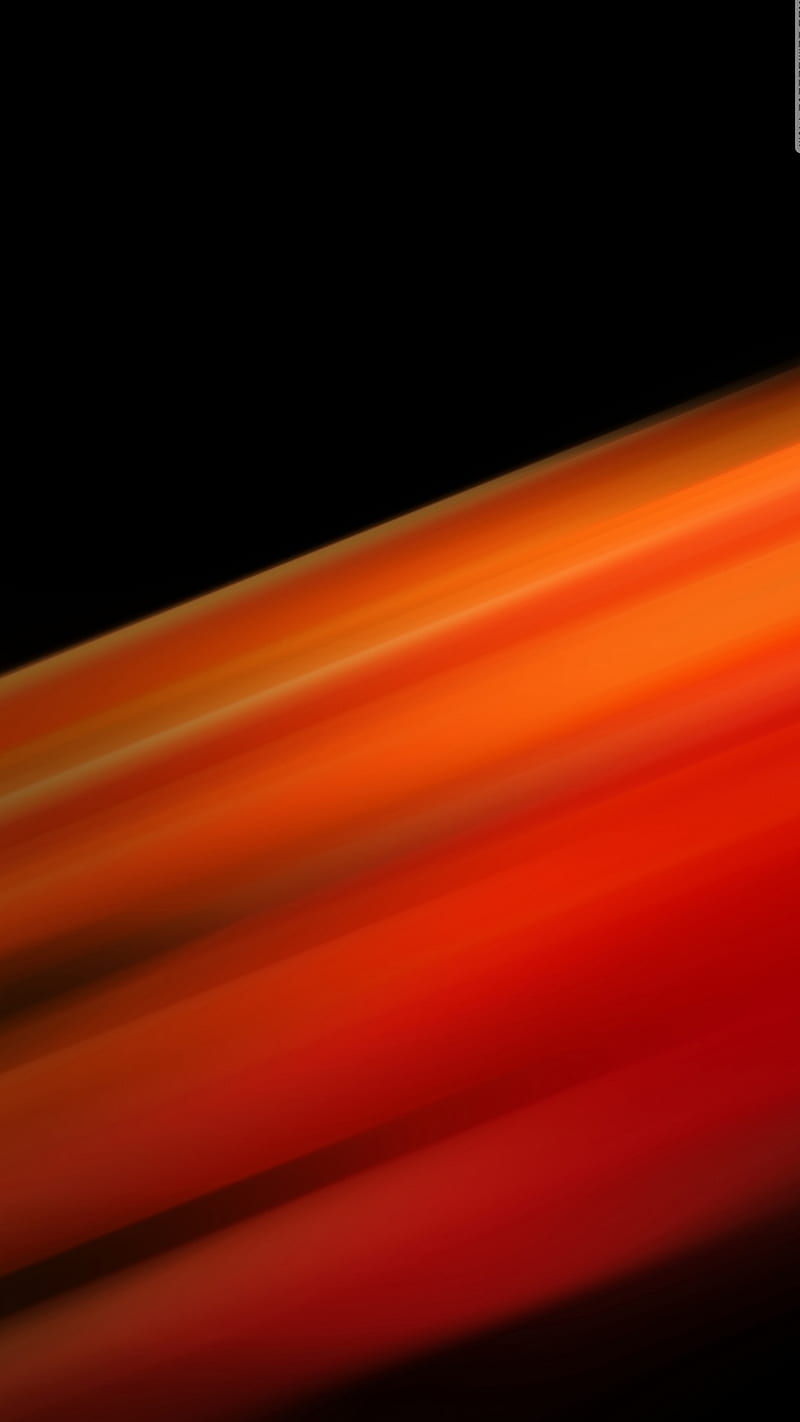 Orange slash, abstract, HD phone wallpaper