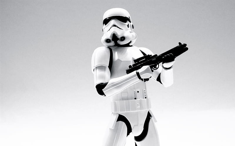 Medicom -Imperial Stormtrooper series, HD wallpaper