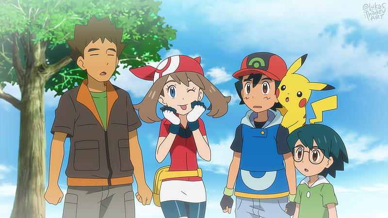 Brock and Dawn's Pokemon (Including Ash Ketchum) 