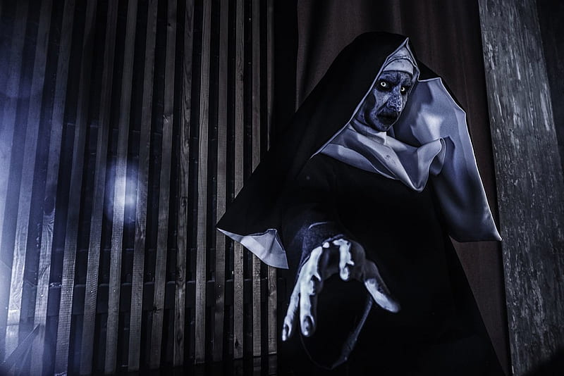 Conjuring Nun, movie, horror, conjuring, nun, HD wallpaper