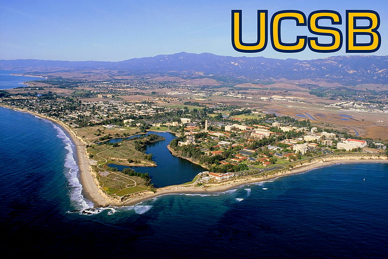 University of California: Santa Barbara, uscb, santa barbara, university, air view, campus, HD wallpaper