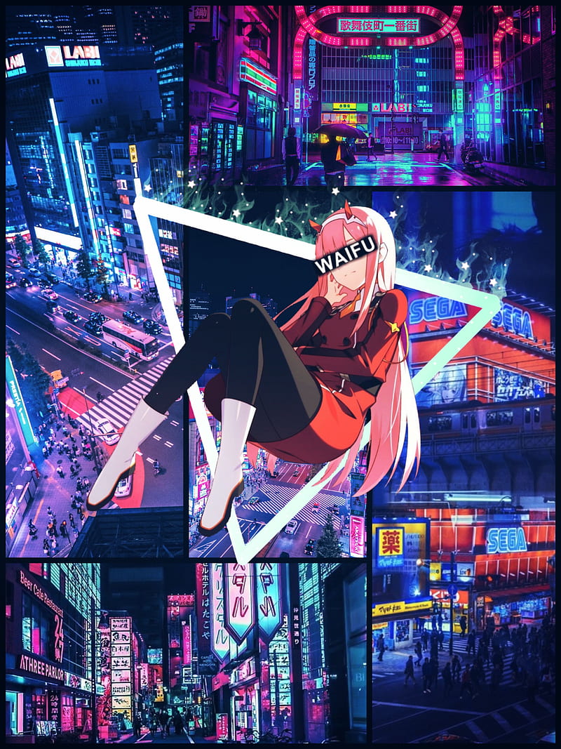 Zero two, anime, darling in the franxx, waifu, HD phone wallpaper