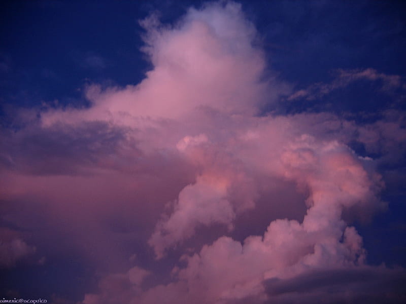 Untitled , cotton candy sky, HD wallpaper