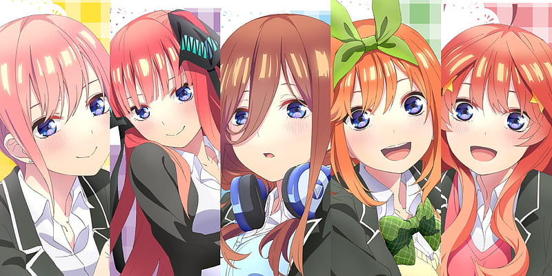 Anime, The Quintessential Quintuplets, HD wallpaper