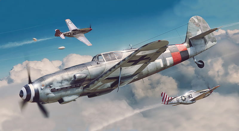Military Aircraft, Messerschmitt Bf 109, Luftwaffe , Wehrmacht, HD wallpaper