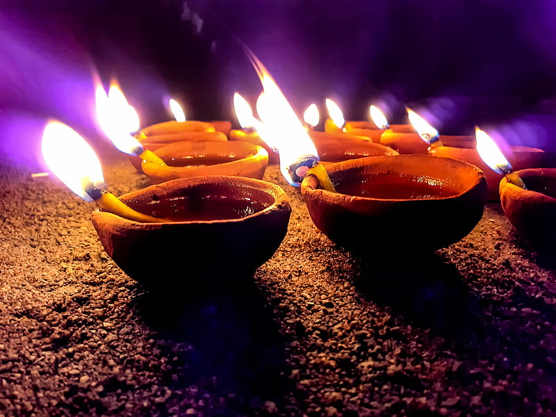 Diwali light, candle, deep, diya, festival, lamp, night light, HD wallpaper  | Peakpx