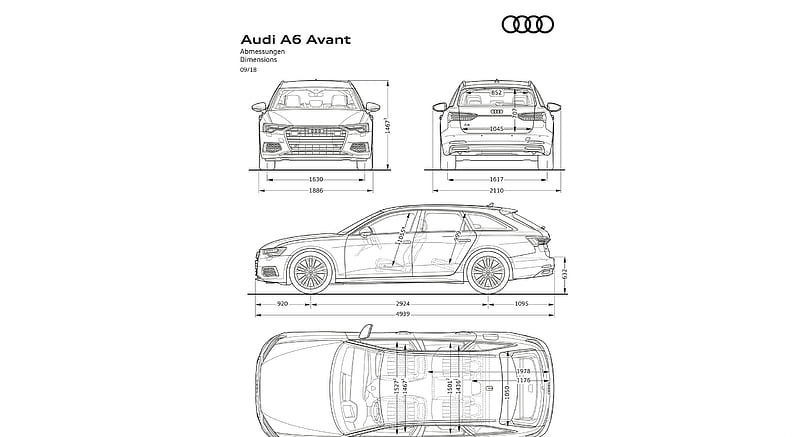 2019 Audi A6 Avant Dimensions Car