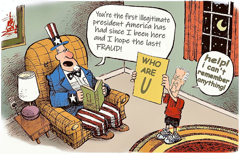 Uncle Sam Disappointed, biden, illegitimate, political, uncle sam, HD wallpaper