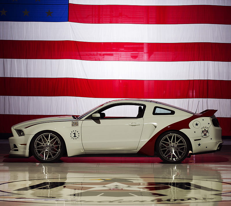 Mustang Air Force, vehicle, HD wallpaper