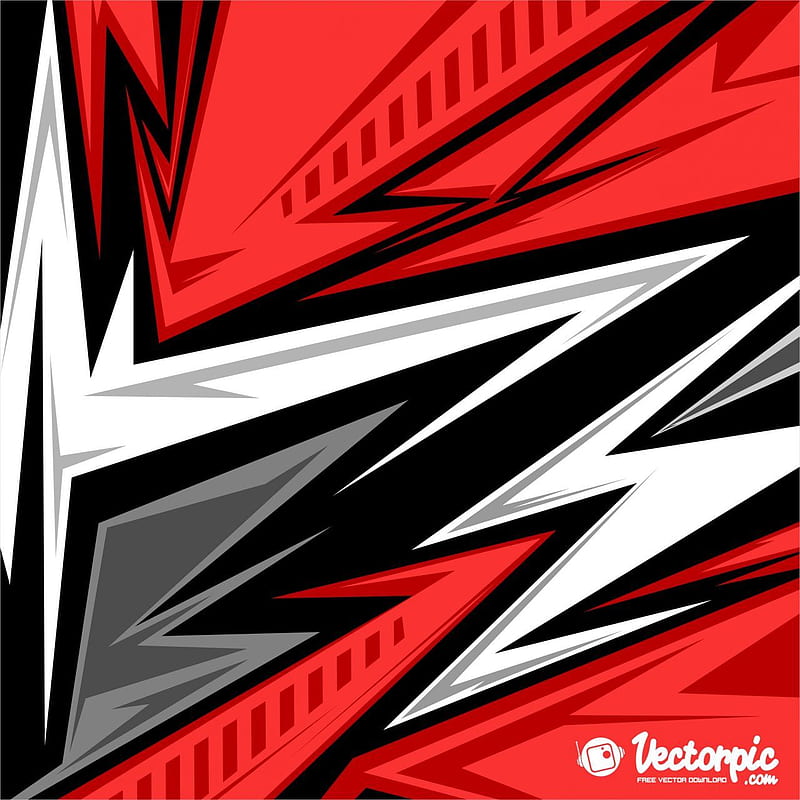 Abstract racing stripes backgrounds with red and white color vector – Artofit, HD phone wallpaper