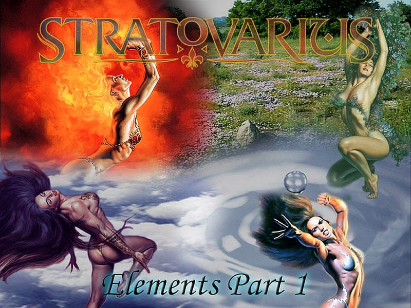 Stratovarius Elements Part 1 12x12 Album Cover Replica Poster Glossy Print  | eBay