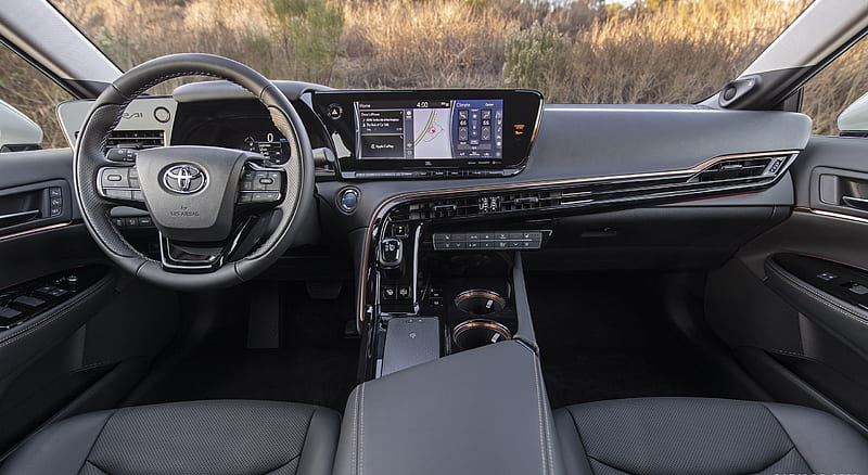 2021 Toyota Mirai FCEV - Interior, Cockpit , car, HD wallpaper
