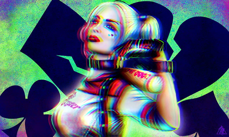 Harley Quinn New, harley-quinn, superheroes, digital-art, artwork, behance, HD wallpaper