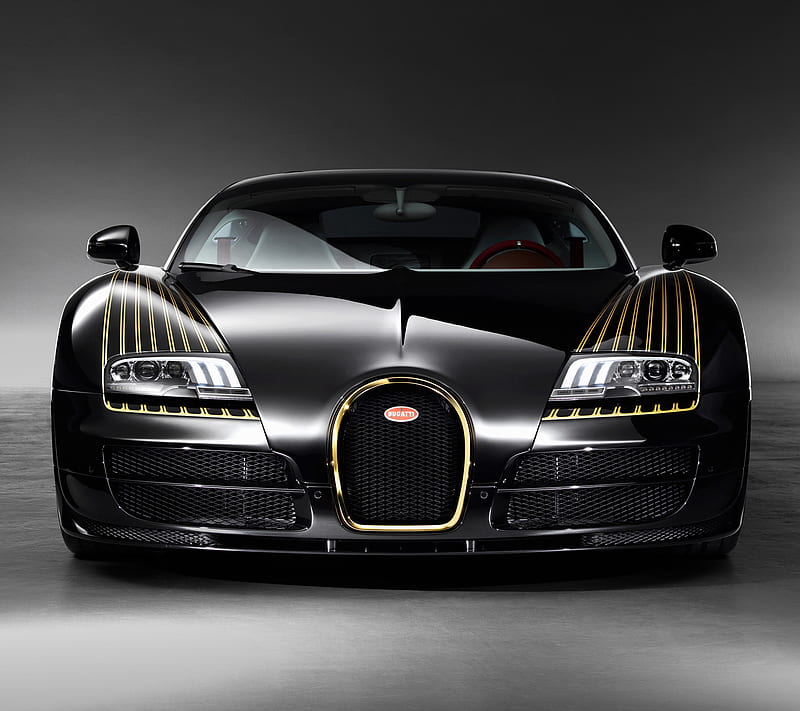 Bugatti Veyron front, bugatti, supercar, veyron, HD wallpaper