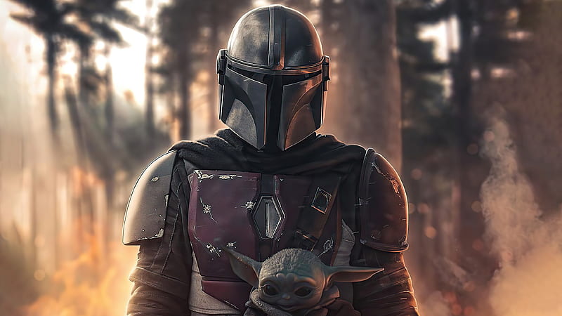 Wallpaper mandalorian 4K free