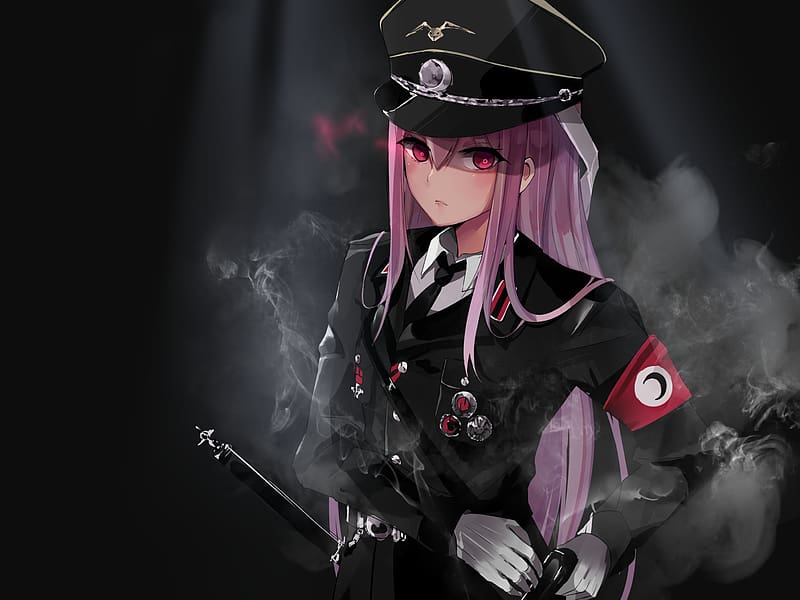 Anime, Touhou, Reisen Udongein Inaba, Nazi, HD wallpaper