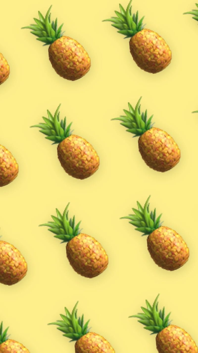 Pineapple aesthetic . Pineapple emoji, Aesthetic , Emoji, Pineapple Yellow, HD phone wallpaper