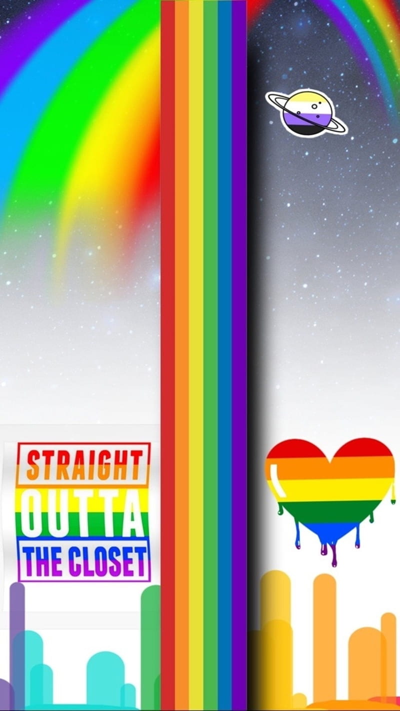 Free download Iphone Wallpaper Rainbow Pride Gay Lesbian Pride Phone  640x1024 for your Desktop Mobile  Tablet  Explore 22 Gay Rainbow  Wallpapers  Rainbow Color Wallpaper Rainbow Backgrounds Gay Wallpapers