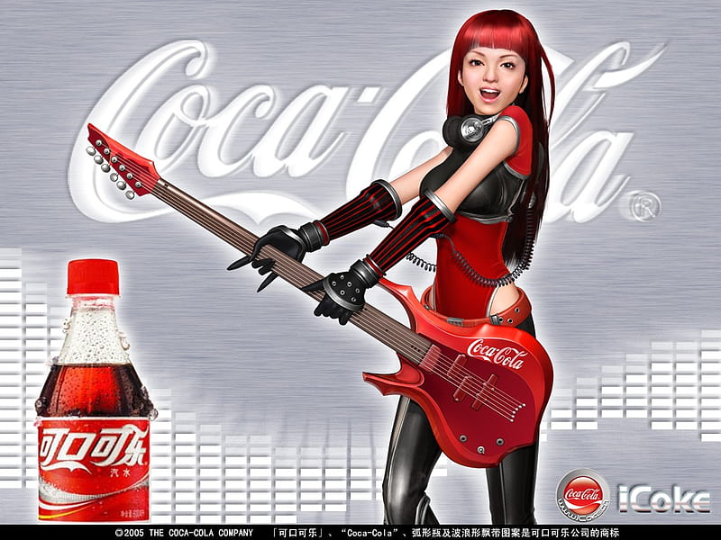 Coca Cola, soft drink, advertisement, HD wallpaper