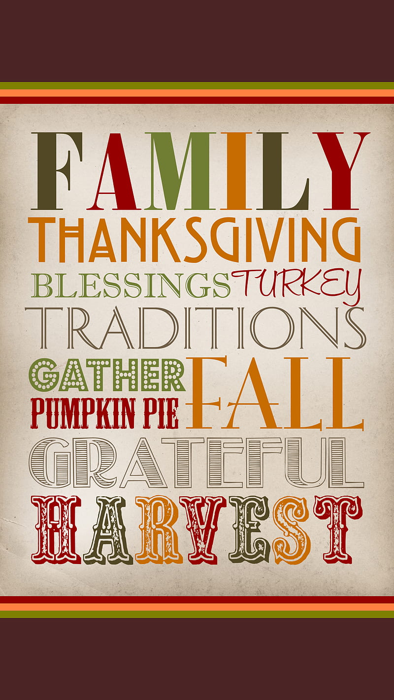 Thanksgiving Words, HD phone wallpaper