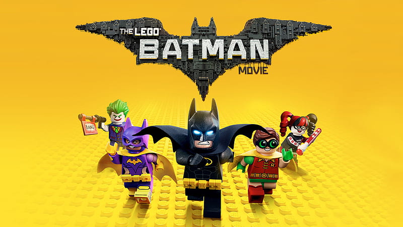 Movie, The Lego Batman Movie, Batgirl, Batman, Harley Quinn, Joker, Robin (DC Comics), HD wallpaper