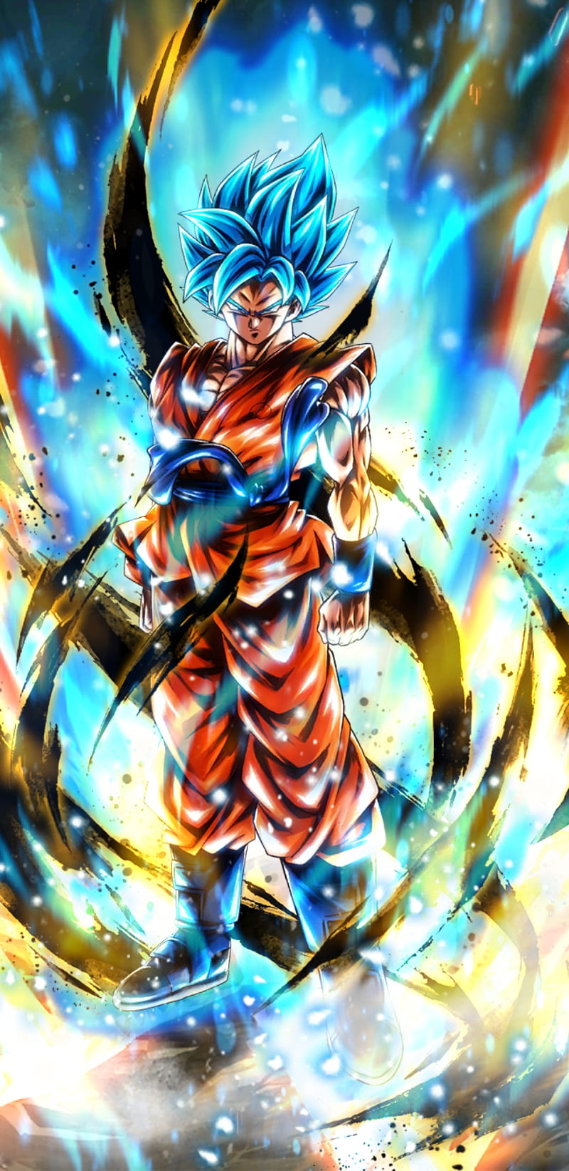 SSGSS Goku, ball, dragon, HD phone wallpaper SSGSS Goku, ball, dragon, HD phone wallpaper
